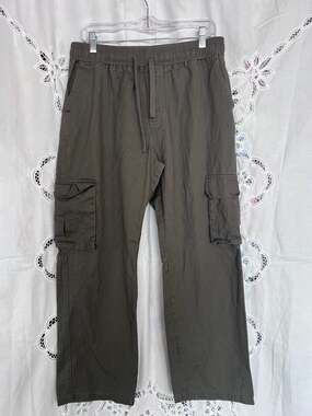 Canvas Baggy Cargo Pants size XL